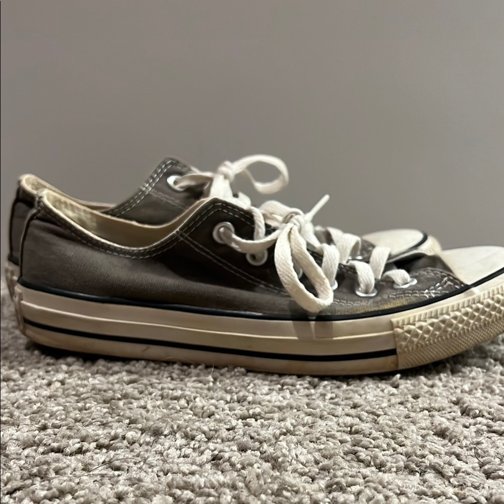 Converse grey and White Sneakers